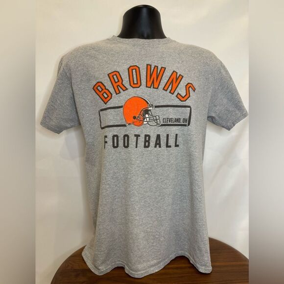 NFL Team Apparel Cleveland Browns Football Tee - Picture 1 of 6